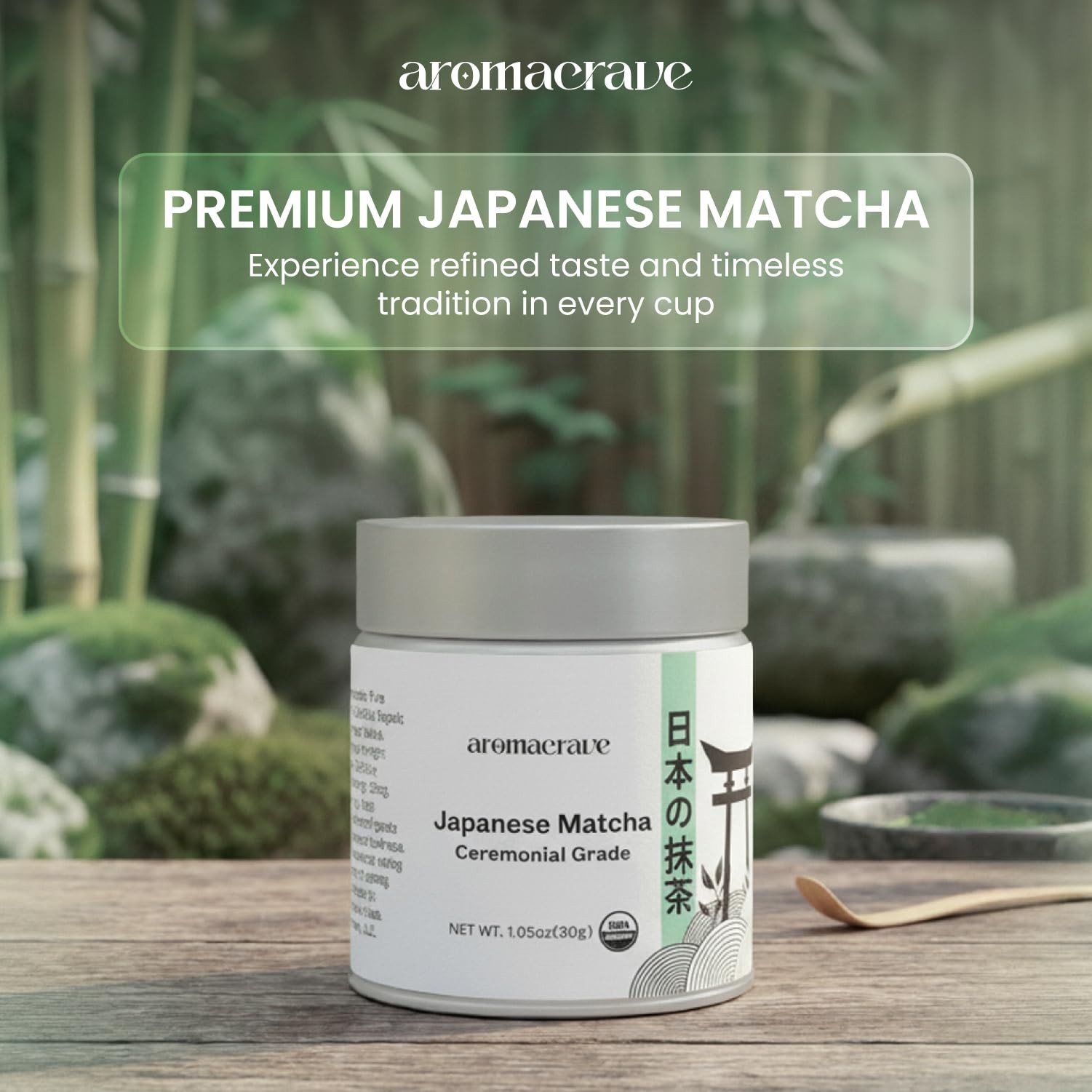 Japanese Matcha Green Tea Powder – Ceremonial Grade – Premium Finely Ground G…