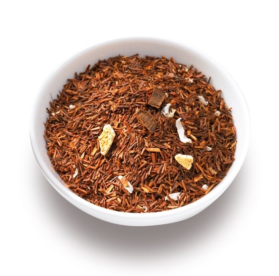 Ronnefeldt Leafcup® Rooibos Cream Orange. 15 tea bags. Caff free.Made in Germany