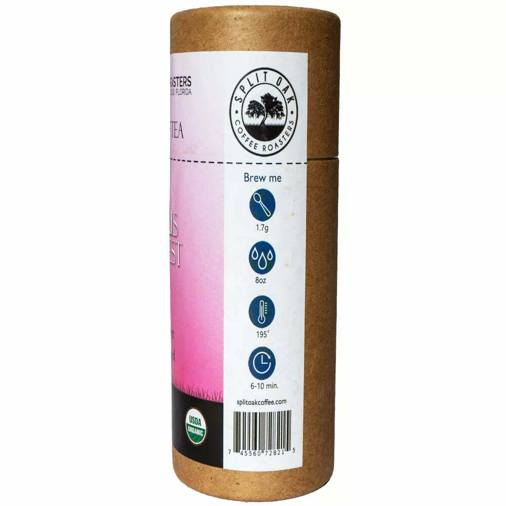 Organic Hibiscus Zest Herbal Loose Leaf Tea