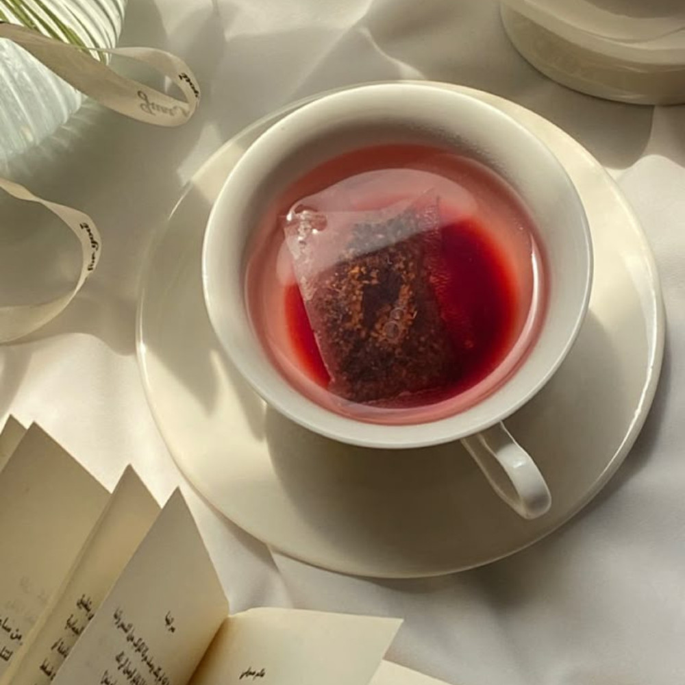 Strawberry Black Tea 25 Bags Flavored Ceylon Zesta Tea Fresh & Premium