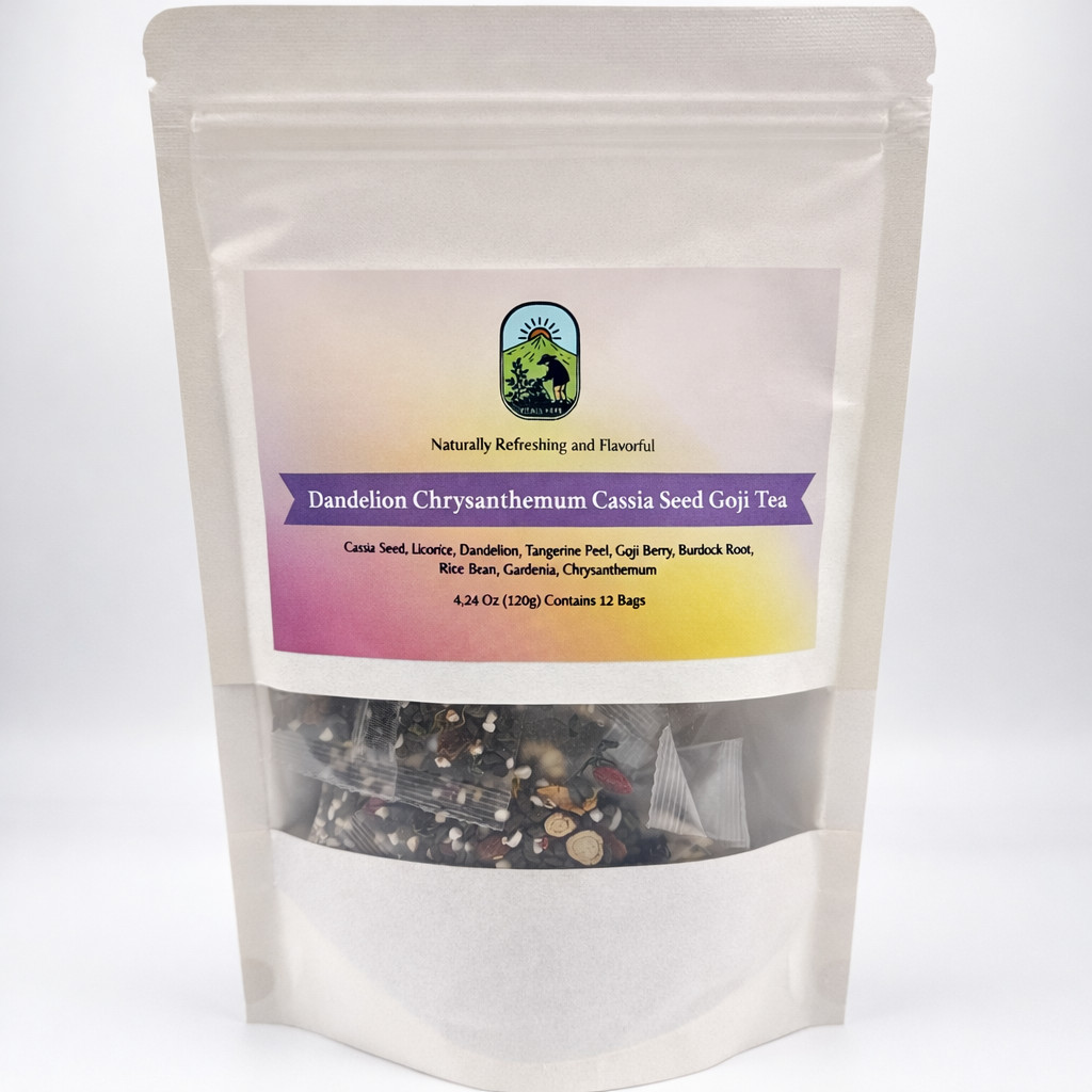 Dandelion Wolfberry Tea 120g Caffeine Free Detox Liver Kidney Support Blend