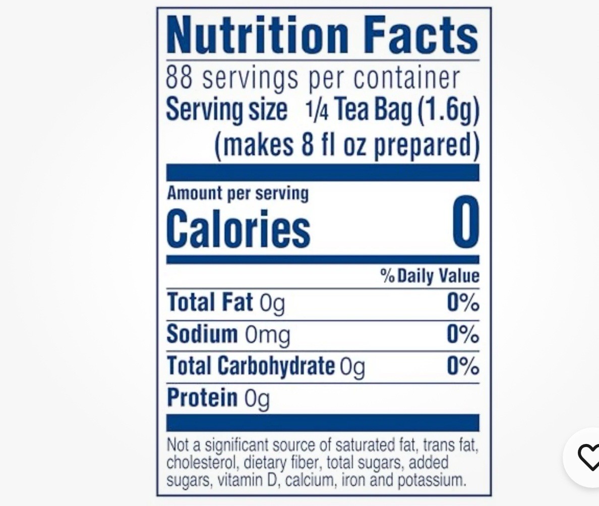 Lipton Cold Brew Iced Tea 22 Count Family Size Tea Bags Black Tea Orange Pekoe