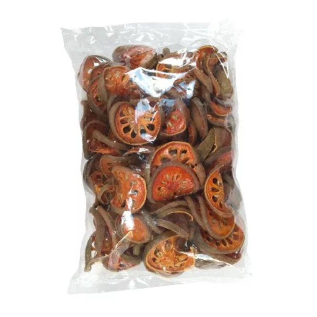 Dried Bael Fruit Slices | Organic Aegle Marmelos Herbal Drink Ayurveda Tea