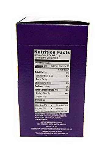 Oregon Chai Original Chai Tea Latte Mix 3 Pack 3 pack, 8 count each On the Go…