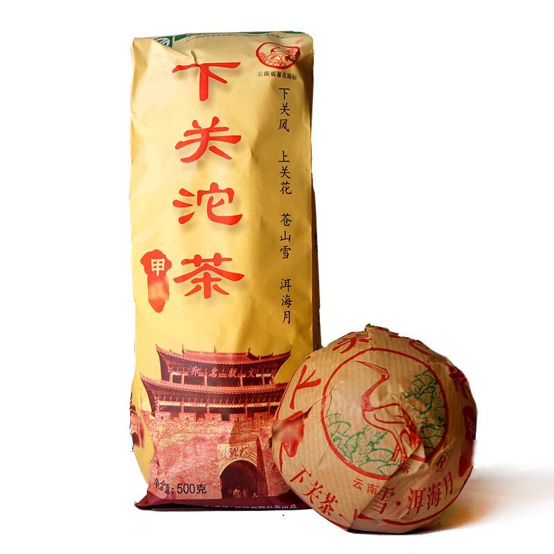 Jia Ji Tuo Cha * 2007 Yunnan Xiaguan Raw Pu’er Tea Grade A Sheng Puer Tea 500g