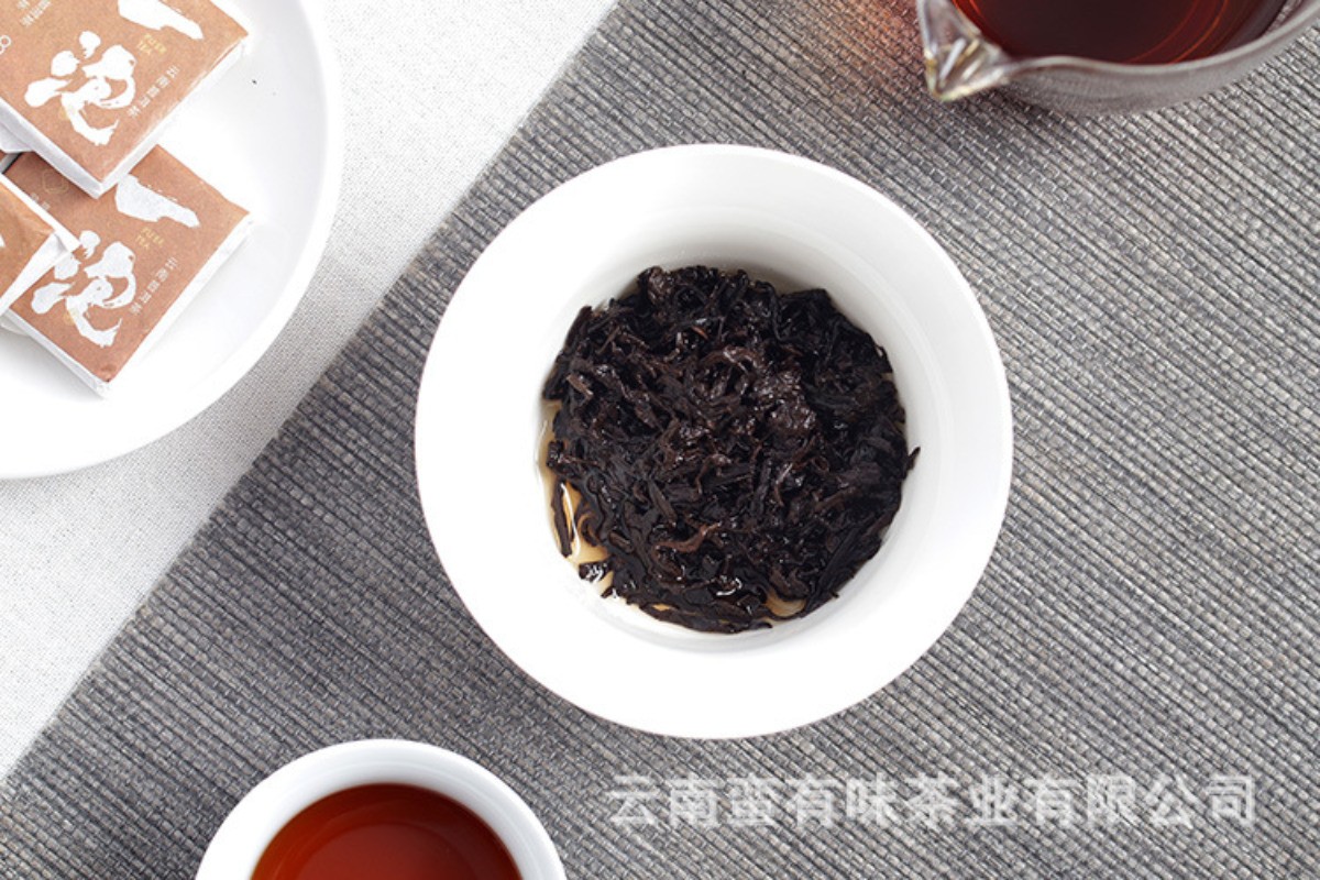 500g Yunnan Ancient Tree Pu’er Tea Ripe Tea Mellow Aroma Bulk Small Square Piece