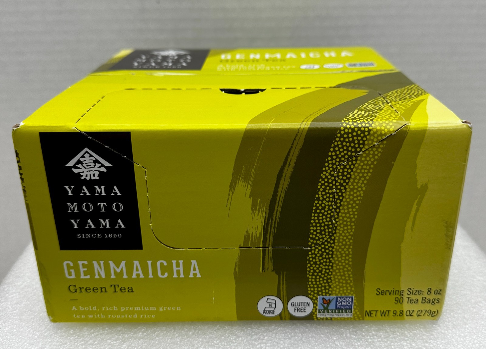 Yama Moto Yama Genmaicha Green Tea x90 Bags w/ Roasted Rice Yamamotoyama 2027