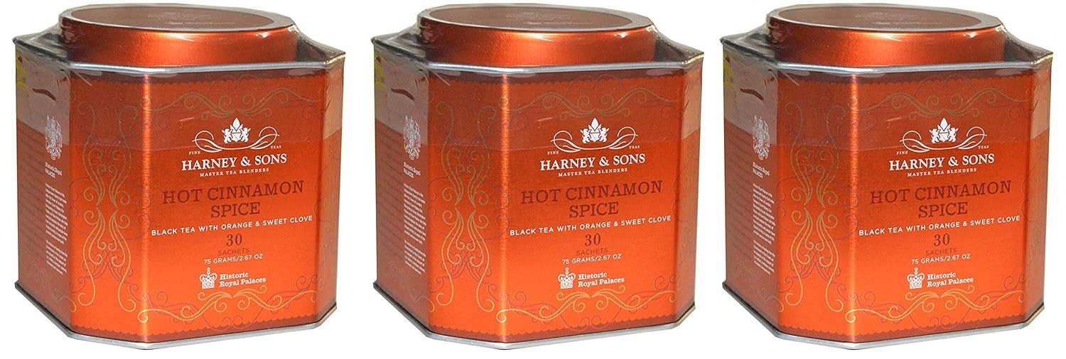 Cinnamon Spice Tea 3-Pack – Black Tea Sachets