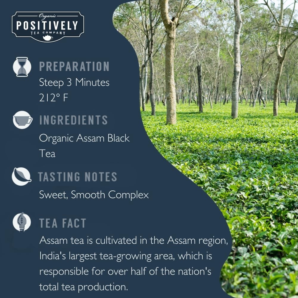 Assam TGFOP Black Tea, Loose Leaf, 16 Ounce