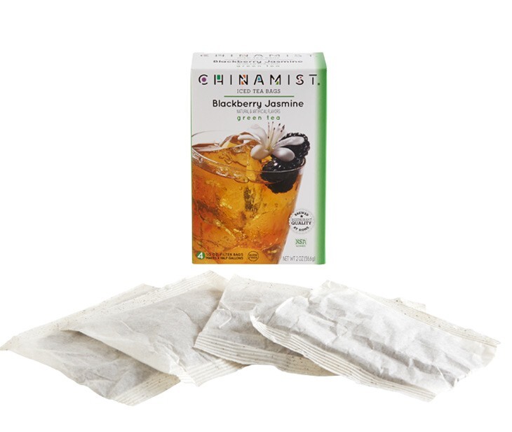 China Mist – Blackberry Jasmine Green Tea Infusion, 1/2 oz Filter Bags (2 PACK)