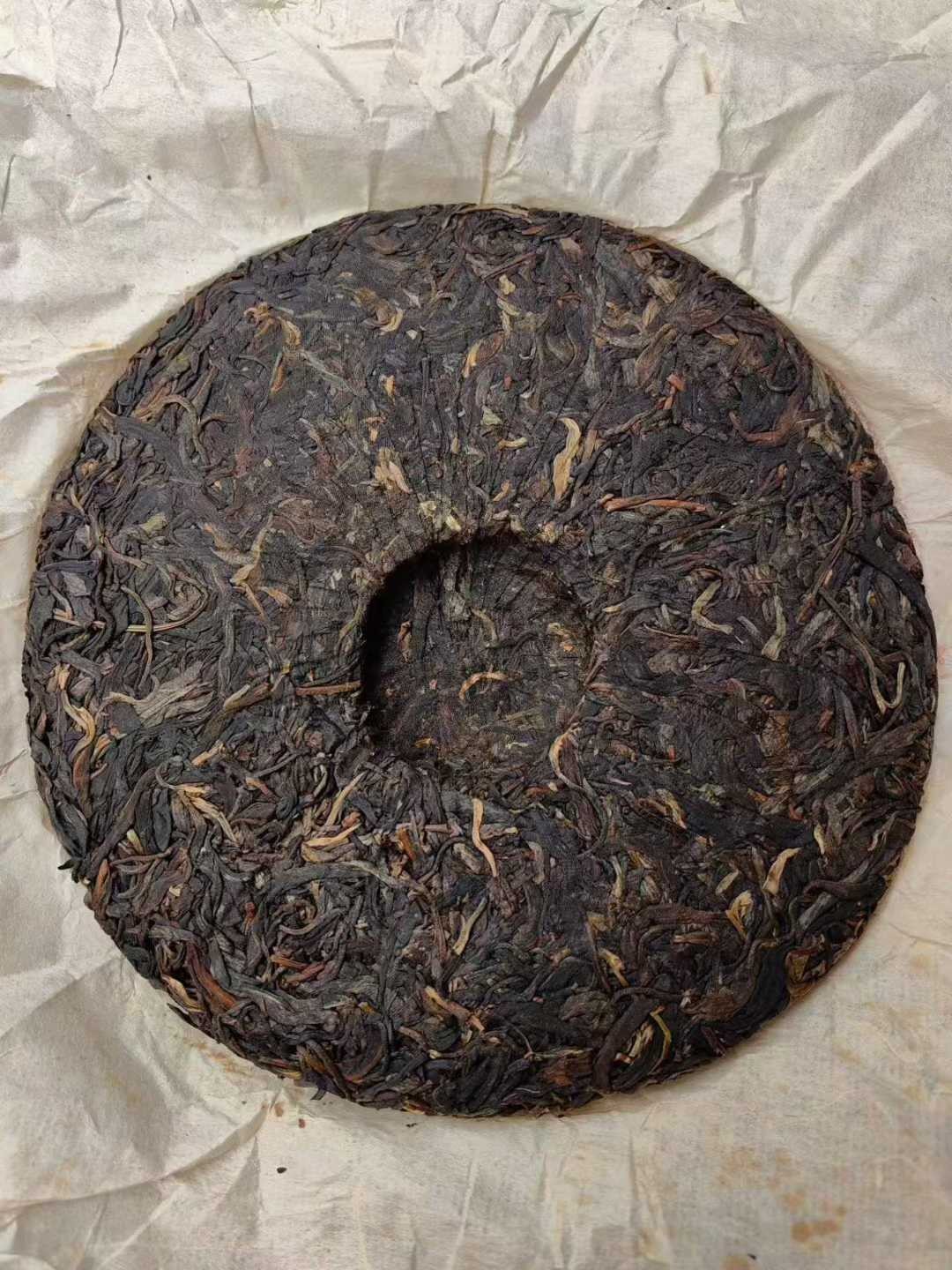 2002 Vintage Yiwu Zhengshan Wild Raw Puerh Tea Cake, Chang Da Hao 400g