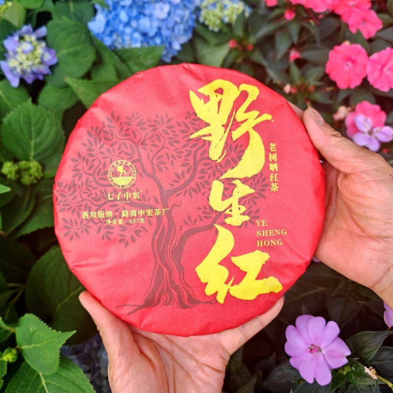 357g Yunnan Wild Black Tea 2023 Honey Fragrance Ancient Tree Dian Hong Tea