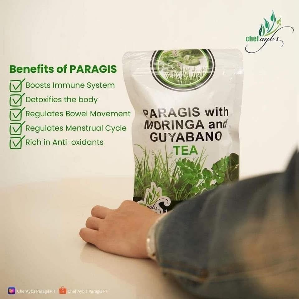 Chef Aybs Paragis Tea with Moringa and Guyabano Chef Ayb’s (20 Tea bags)