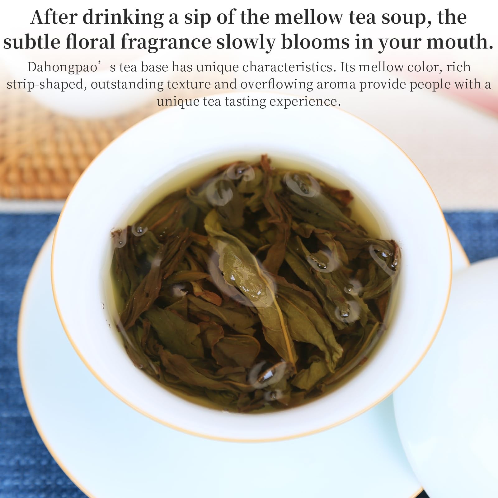 Dahongpao Oolong Tea Wuyi Mountain Big Red Robe Natural Loose Leaf 120g