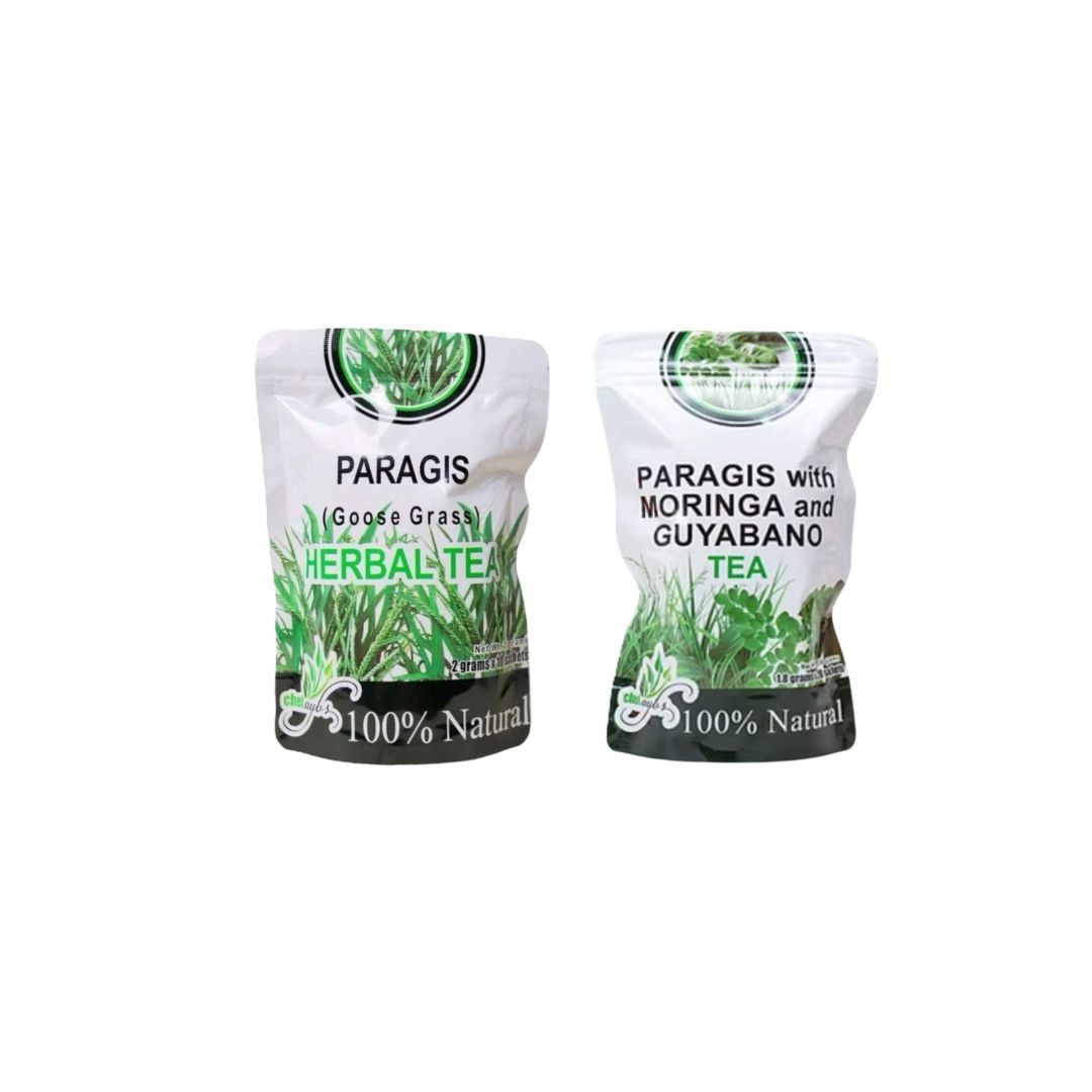 Chef Ayb Paragis Tea 10 + Moringa & Guyabano Tea 20 Sachets – Herbal Bundle