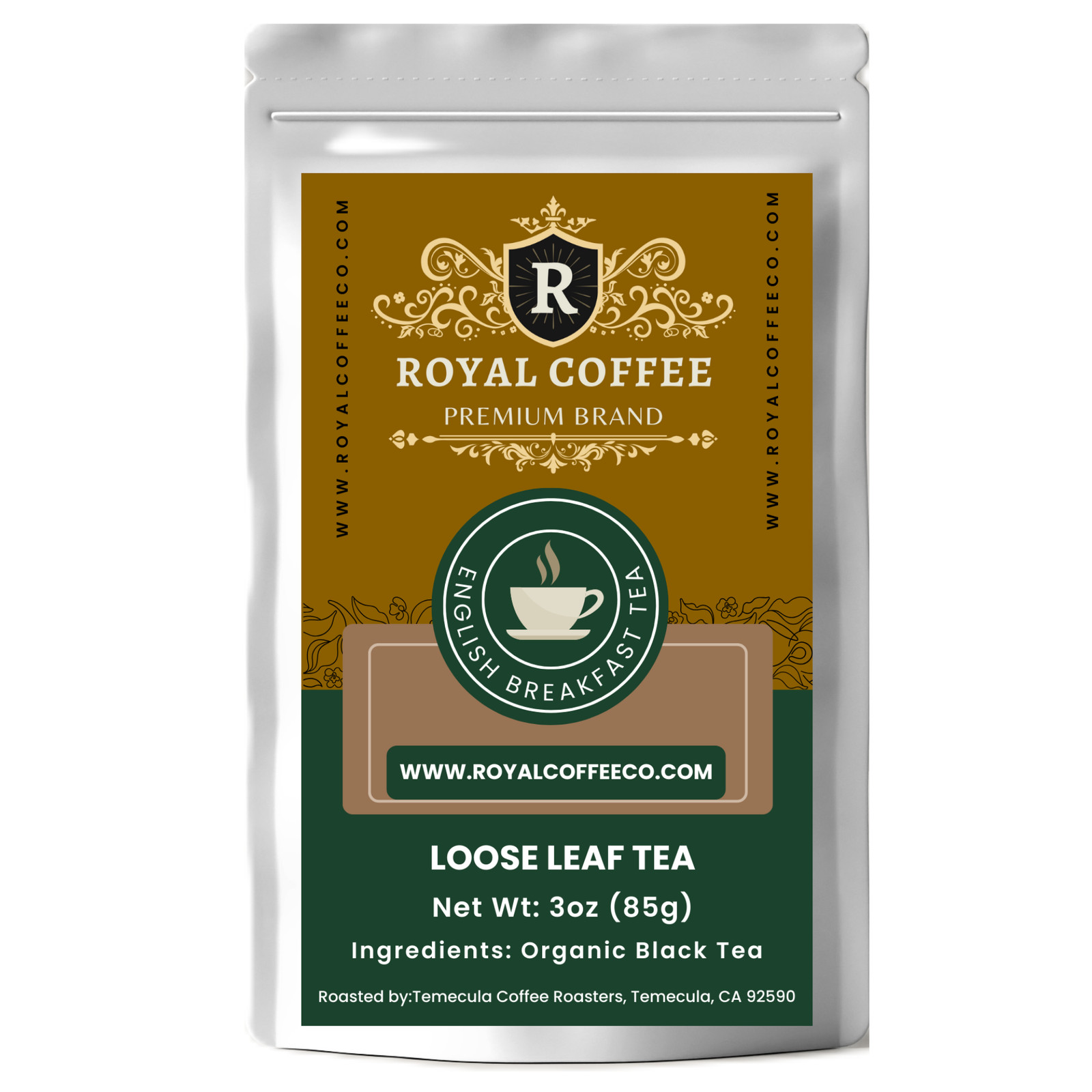 ROYAL English Breakfast African and Indian Blend Tea,