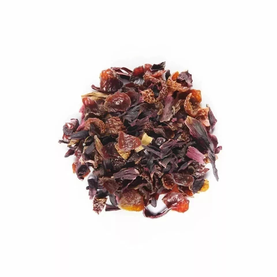 Dilmah Natural Rosehip with Hibiscus Tea – Loose Leaf Ceylon Tea 90g Tin Caddi
