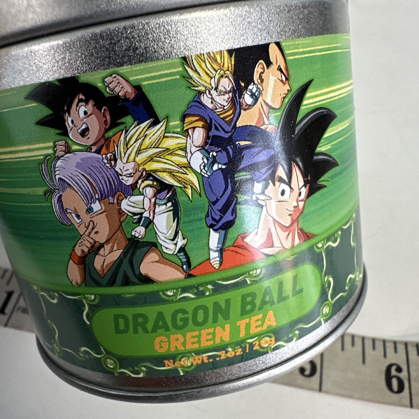 Dragon Ball Manga Green Tea .7oz Best before January 2025 Green Tea 10-Satchet T