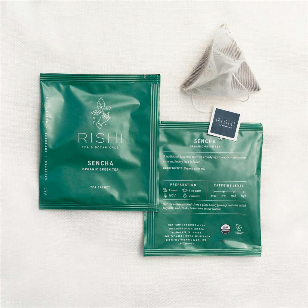Rishi Tea Sencha Green Tea – 15 sachets
