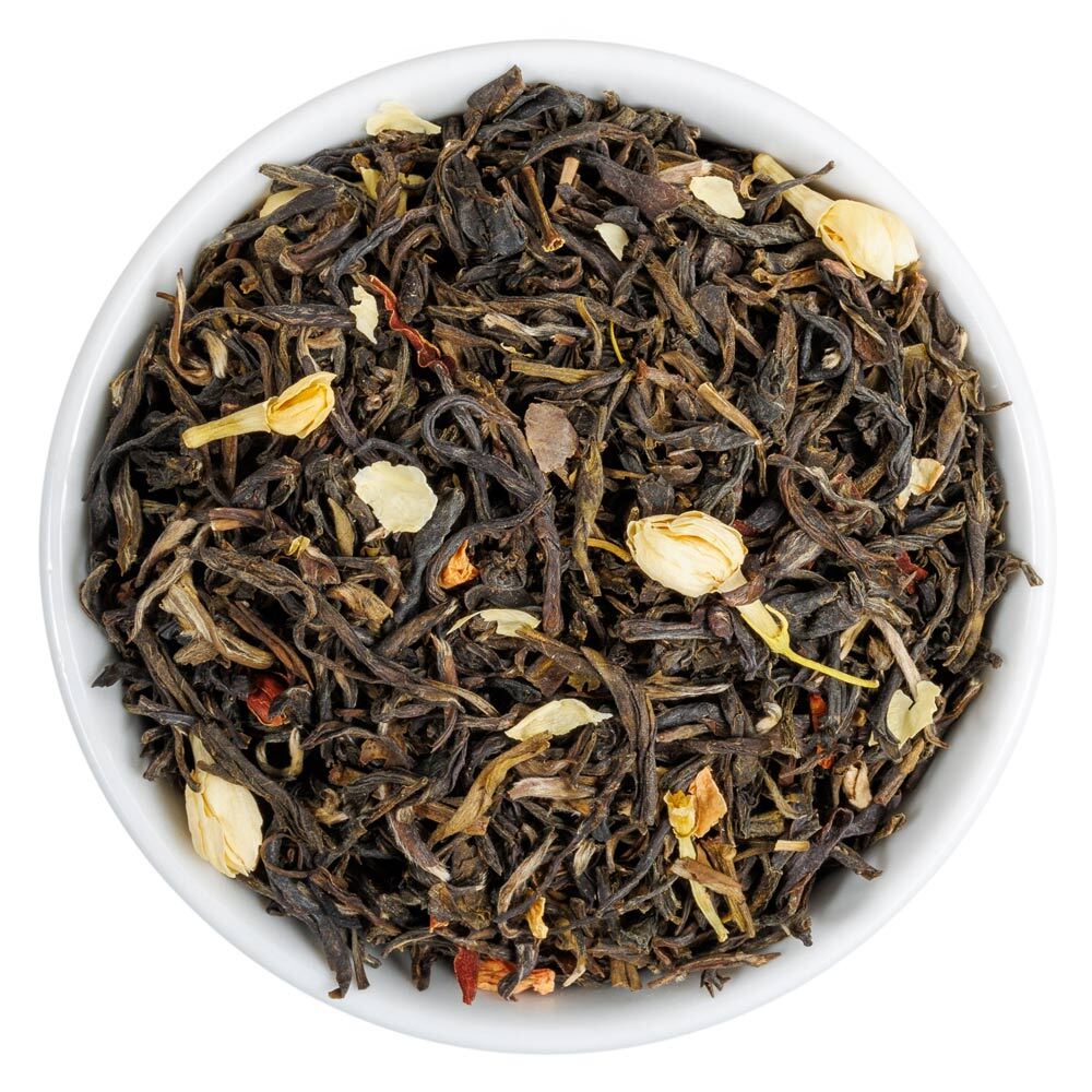 Jasmine with Flowers Green Tea – Organic Loose Leaf – Fusion Teas