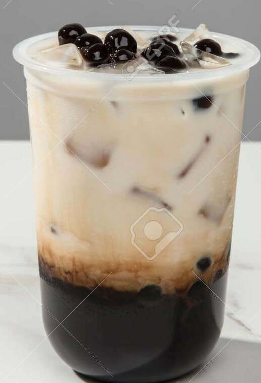 Premium OKINAWA & ORIGINAL Powder MILK TEA Boba Bubble Tea Latte Smoothie 12 oz
