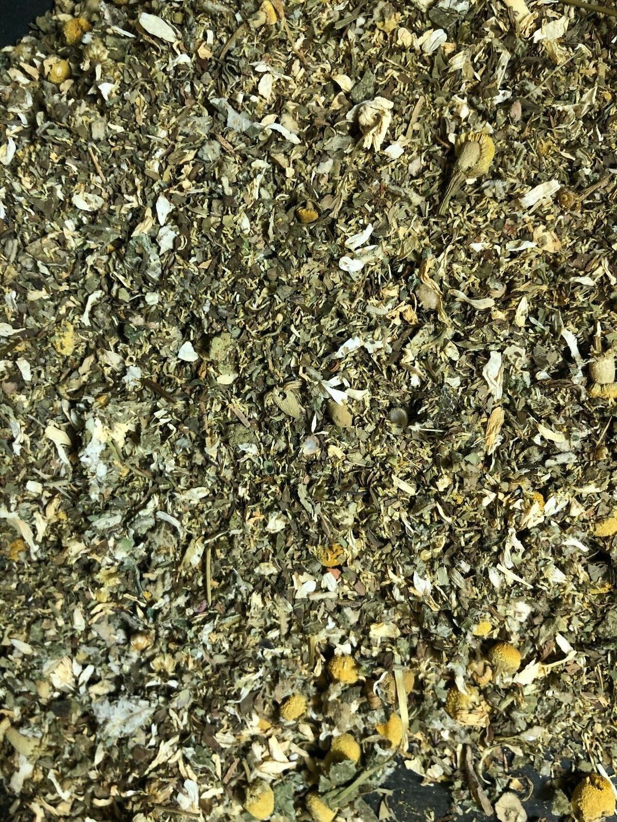 Marshmallow Mullein Mint Chamomile Raspberry No.29 Herb Osha Lomatium Roots
