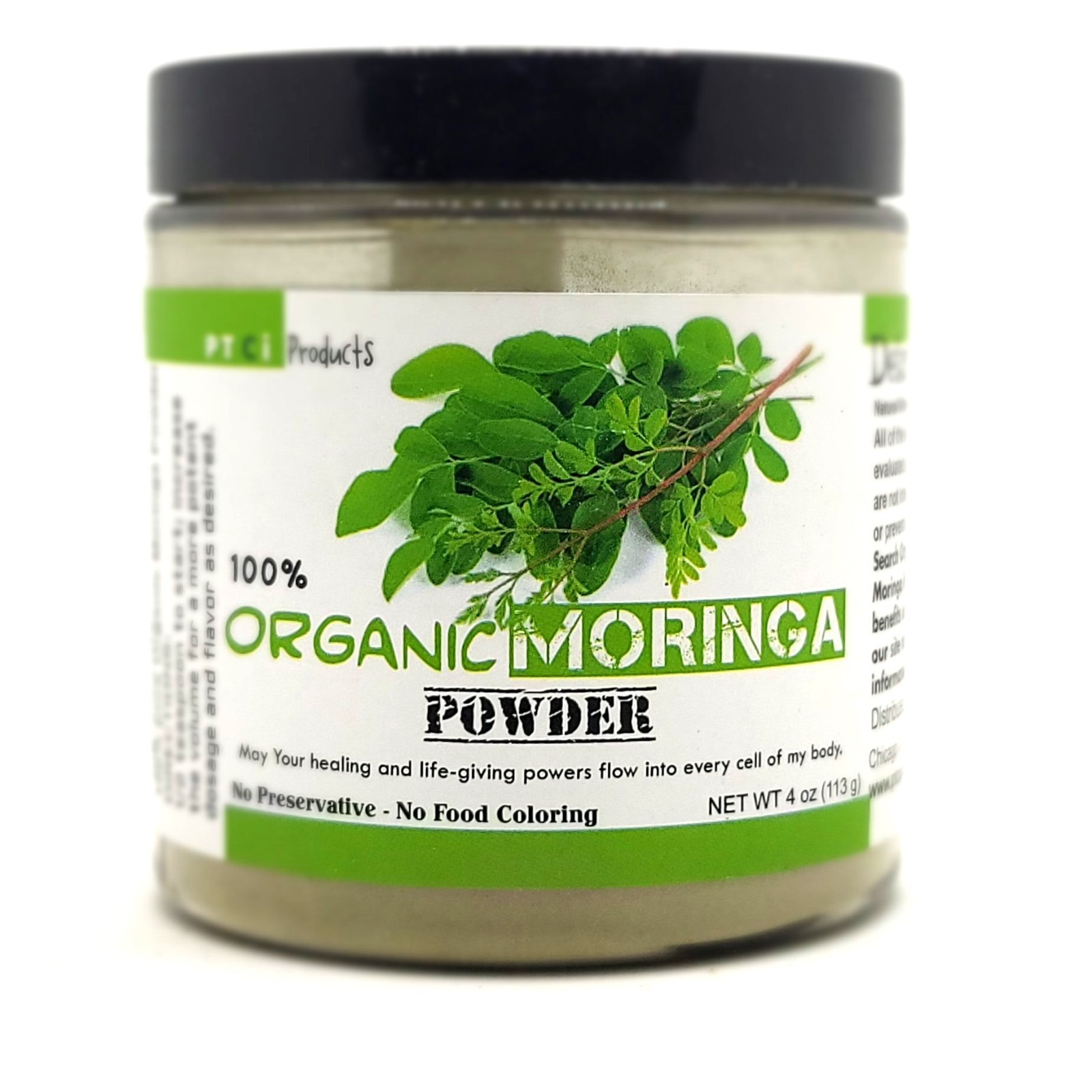 MORINGA POWDER 100% ORGANIC – The real & Authentic 100% ORGANIC MORINGA- 4 oz
