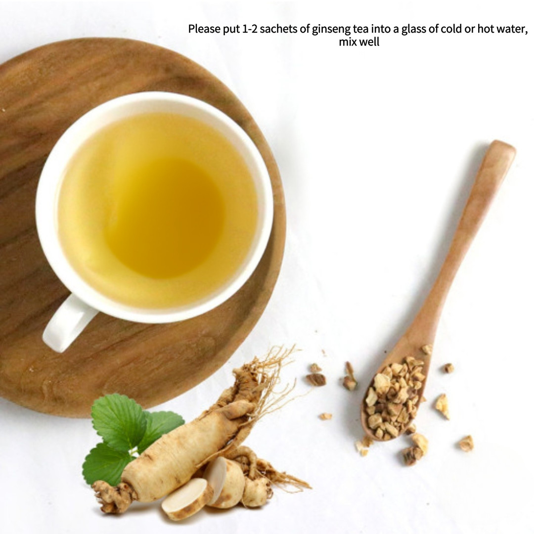 Korean Ginseng Tea 3g x 100 Sachets, Product of Korea, Great Gift, Healthy Tea