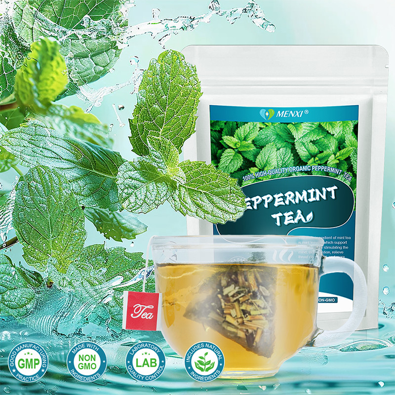 Organic Peppermint Tea – Caffeine Free, Peppermint Leaves Organic Dried Cut