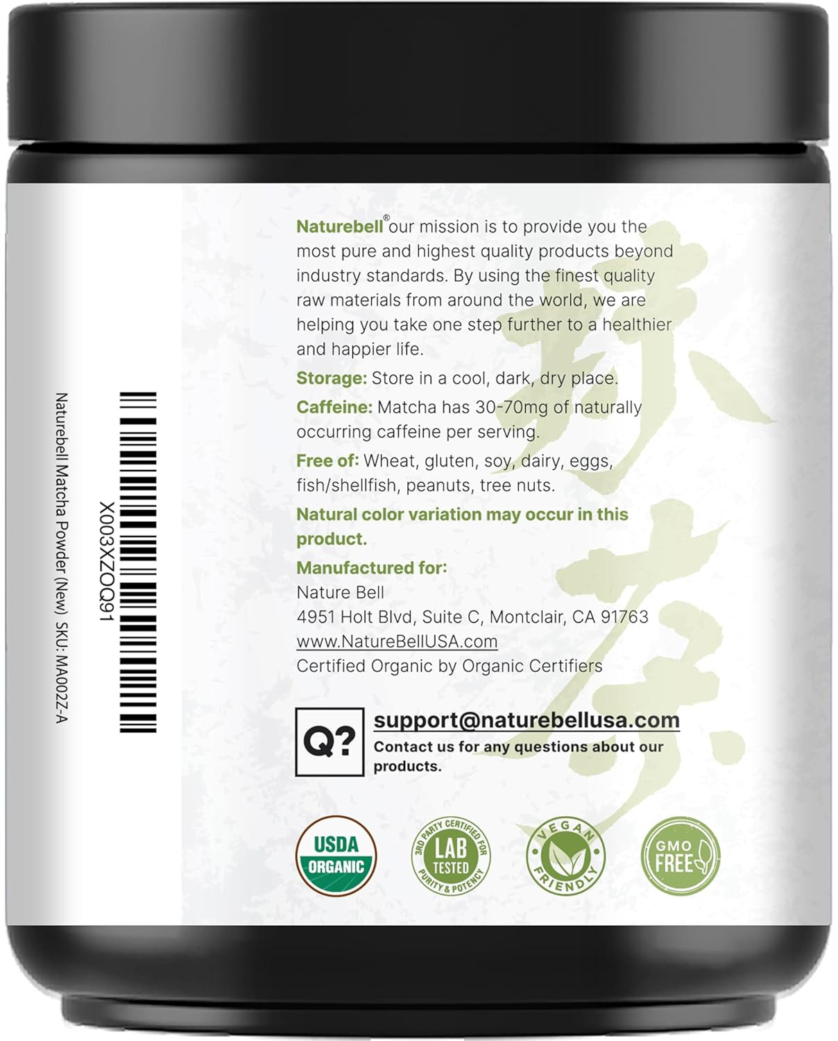 Organic Matcha Green Tea Powder, 2 Pounds | Unsweetened with Zero Sugar, Culinar