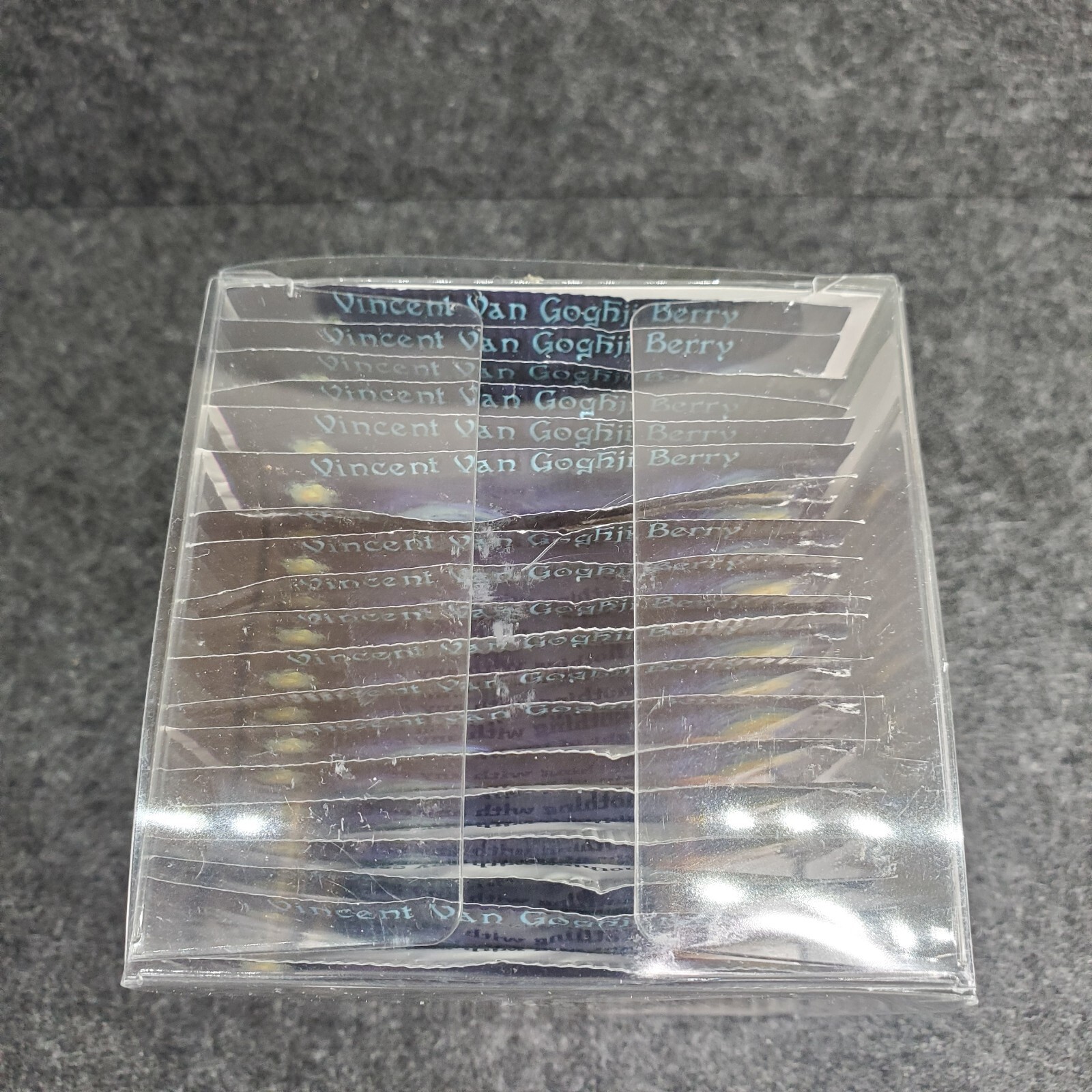 Vincent Van Goghji Berry Tea Bags in Clear Cube The Tea Book Best by 11/26
