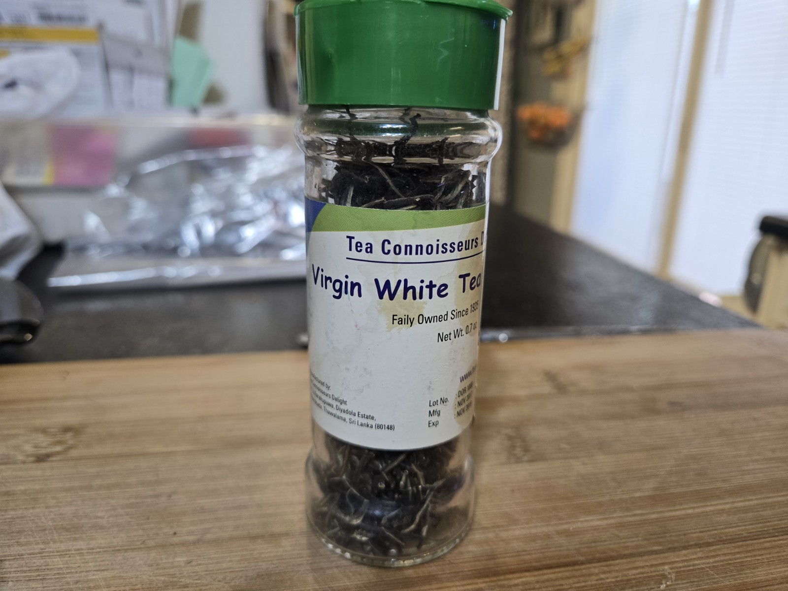Virgin White Tea 3 Bottles = 60 Grams Unopened