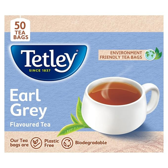 Tetley | Masala Chai With Natural Flavour | Black Tea | 50 Tea Bags, 100 Grams