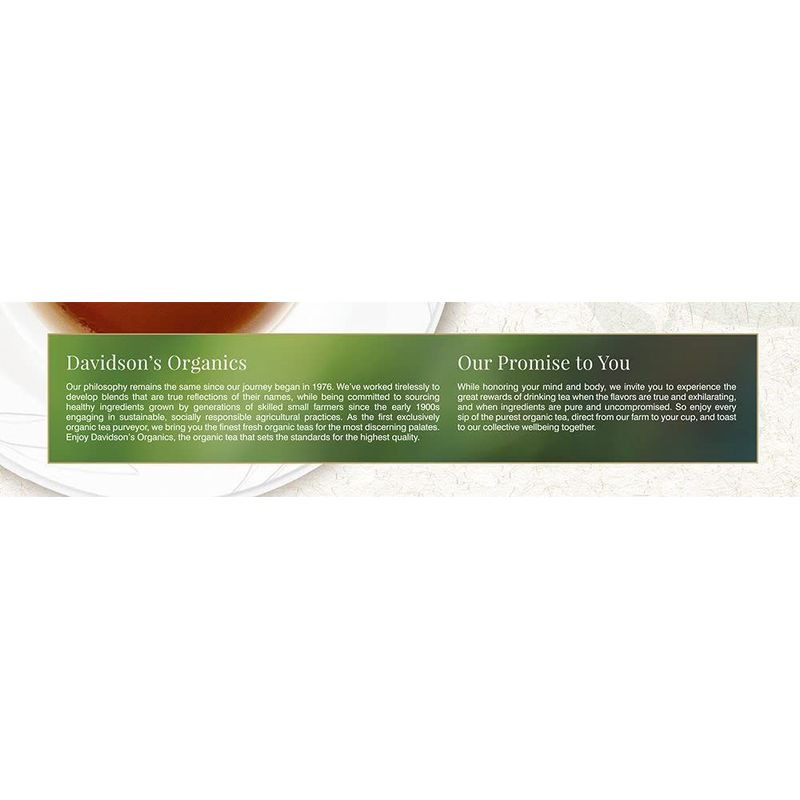 Davidson’s Organics, South 100 Count (Pack of 1), African Rooibos