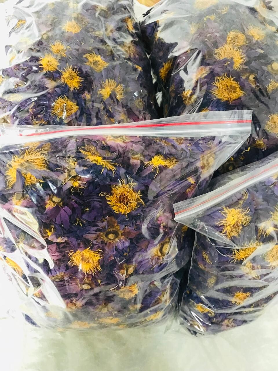 Dried Blue Lotus 2 Lb Nymphaea Caerulea 100% Hand Pick Flowers Organic Tea
