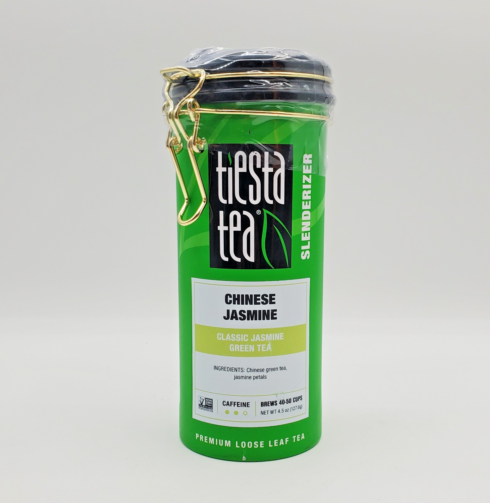Tiesta Tea Chinese Jasmine 5oz Classic Green Tea Petals Loose Leaf Slenderizer