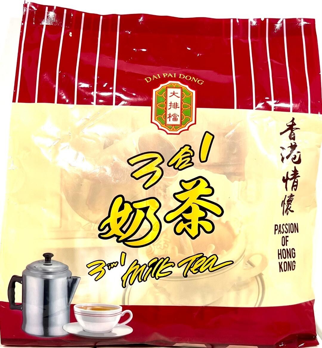 Dai Pai Dong 3-In-1 Instant Milk Tea Hong Kong Style 30 Sachets x 17g~10/2025