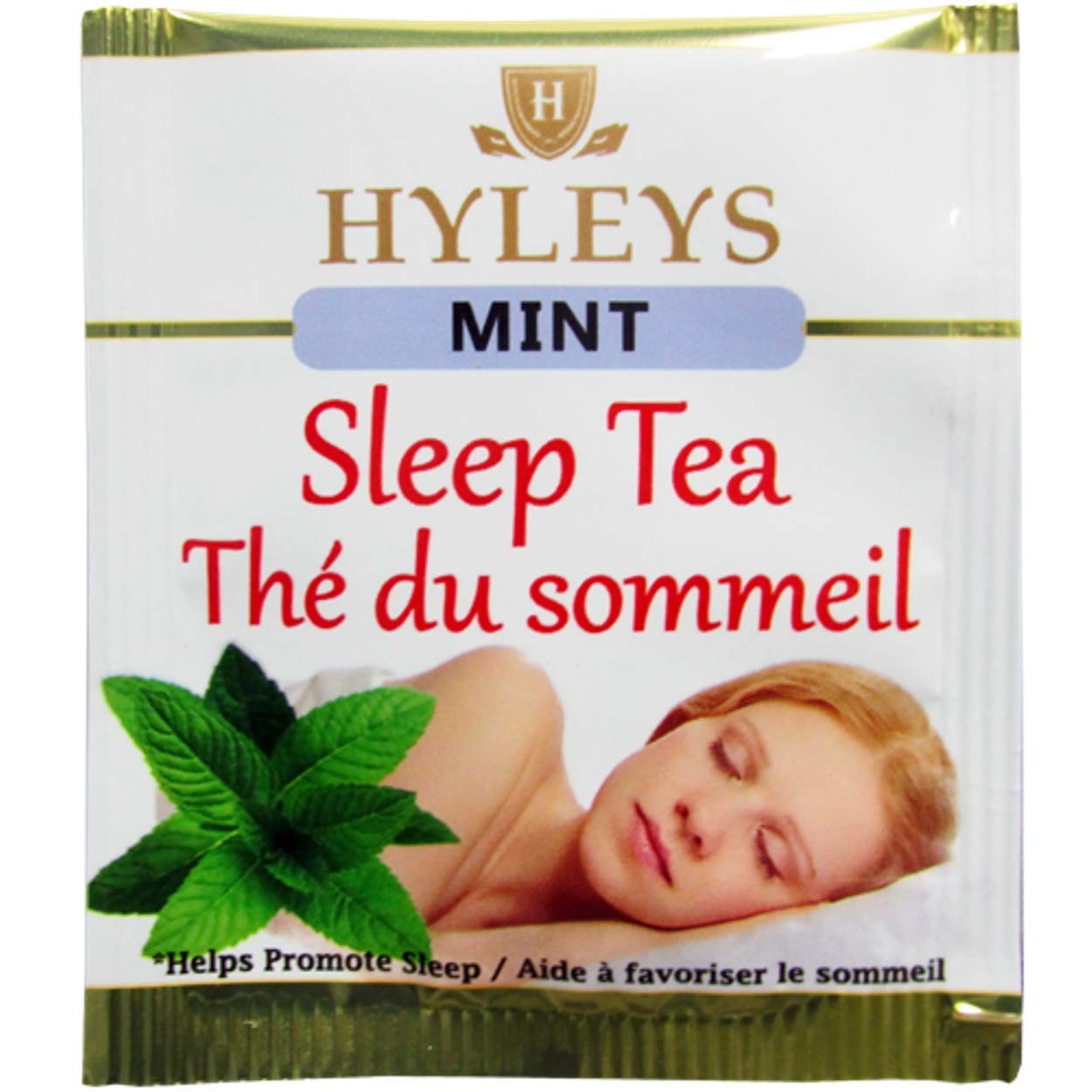 Hyleys Caffeine-Free Herbal Tea – Mint, Rosemary, 25 Count (Pack of 1)