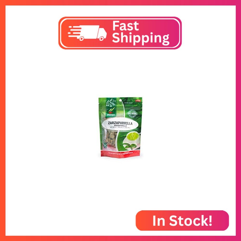Hanan Peruvian Secrets Zarzaparrilla Herbal Tea | 100% Natural Sarsaparilla Root
