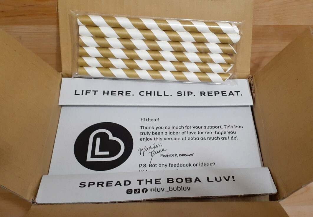 REDUCED! BUB LUV BUBBLE TEA variety: mtcha soy latte black mlk passionfrt guava