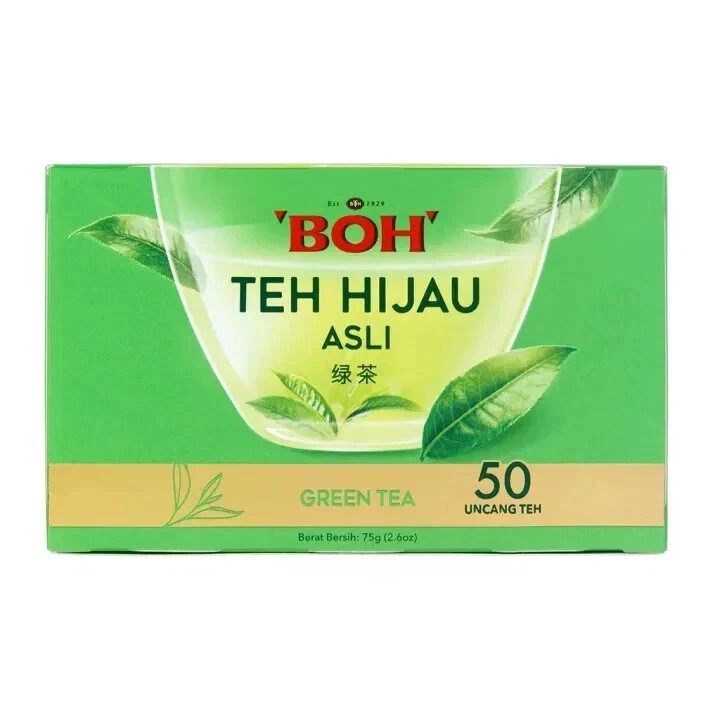 BOH Pure Green Teabag 50 tea bags