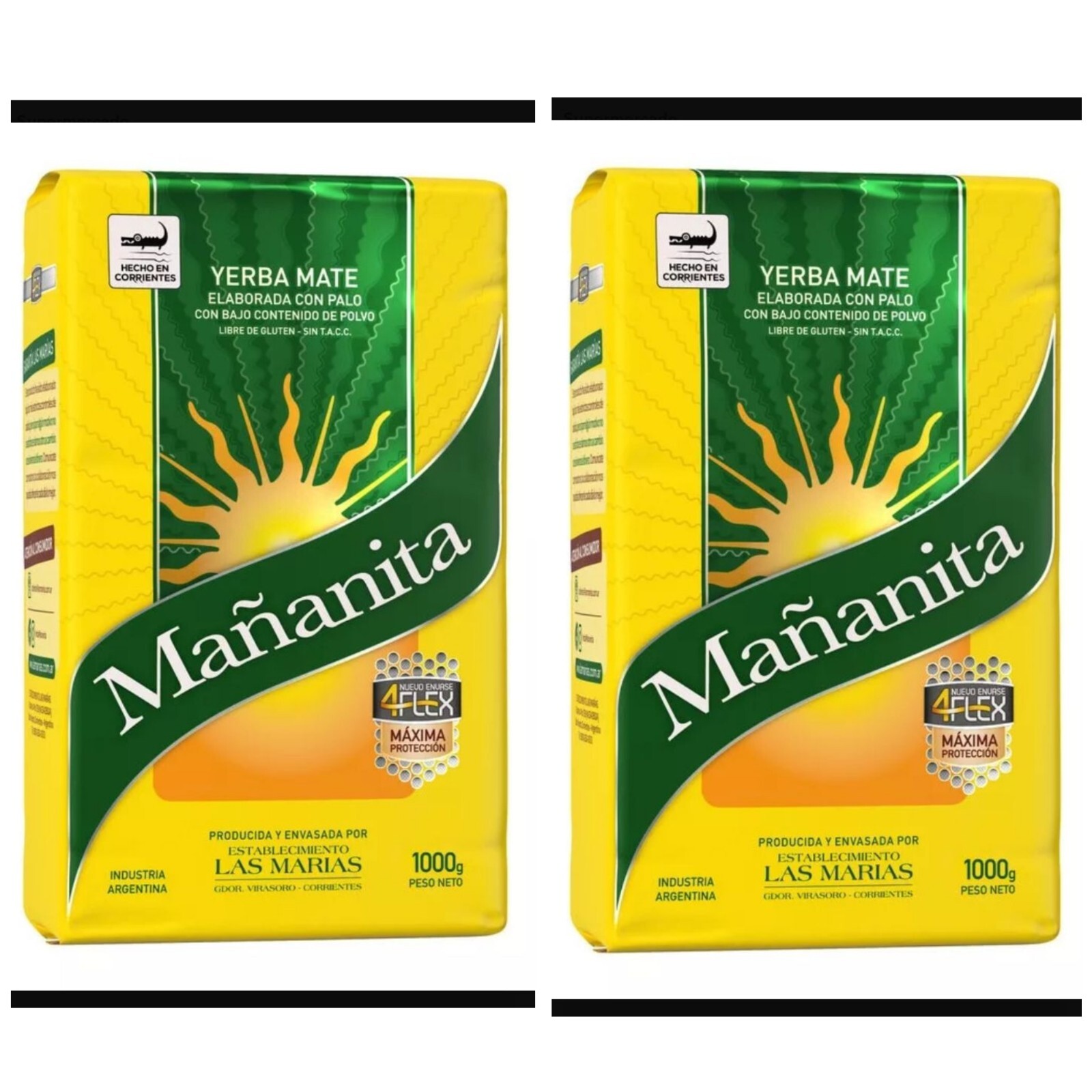 Mañanita Yerba Mate Argentina, Elaborada Con Palo – 2.2lbs.