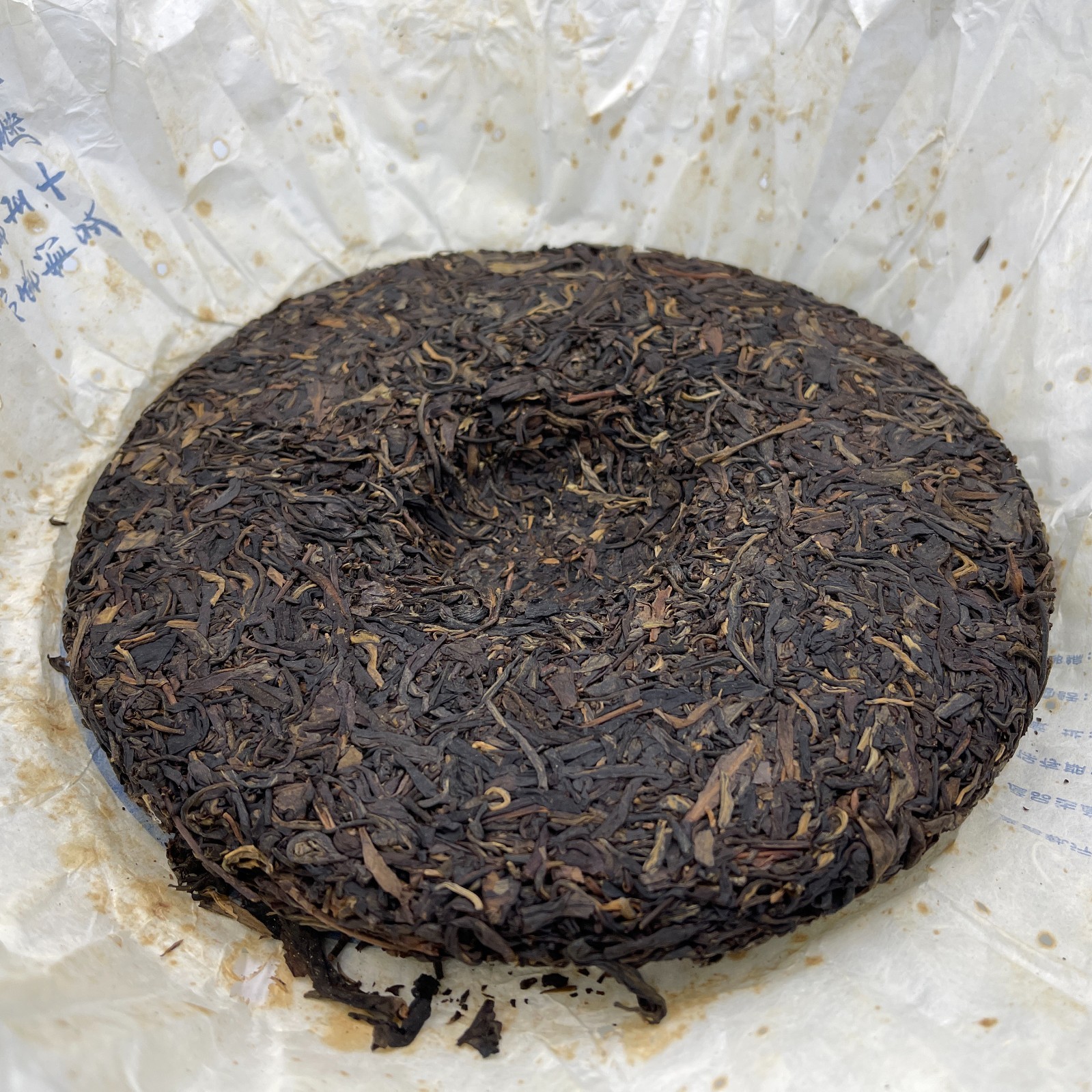 Octagonal Pavilion 2008 Qiaomu Ancient Tree Raw Pu-Erh Tea (Blue Classic) – 357g