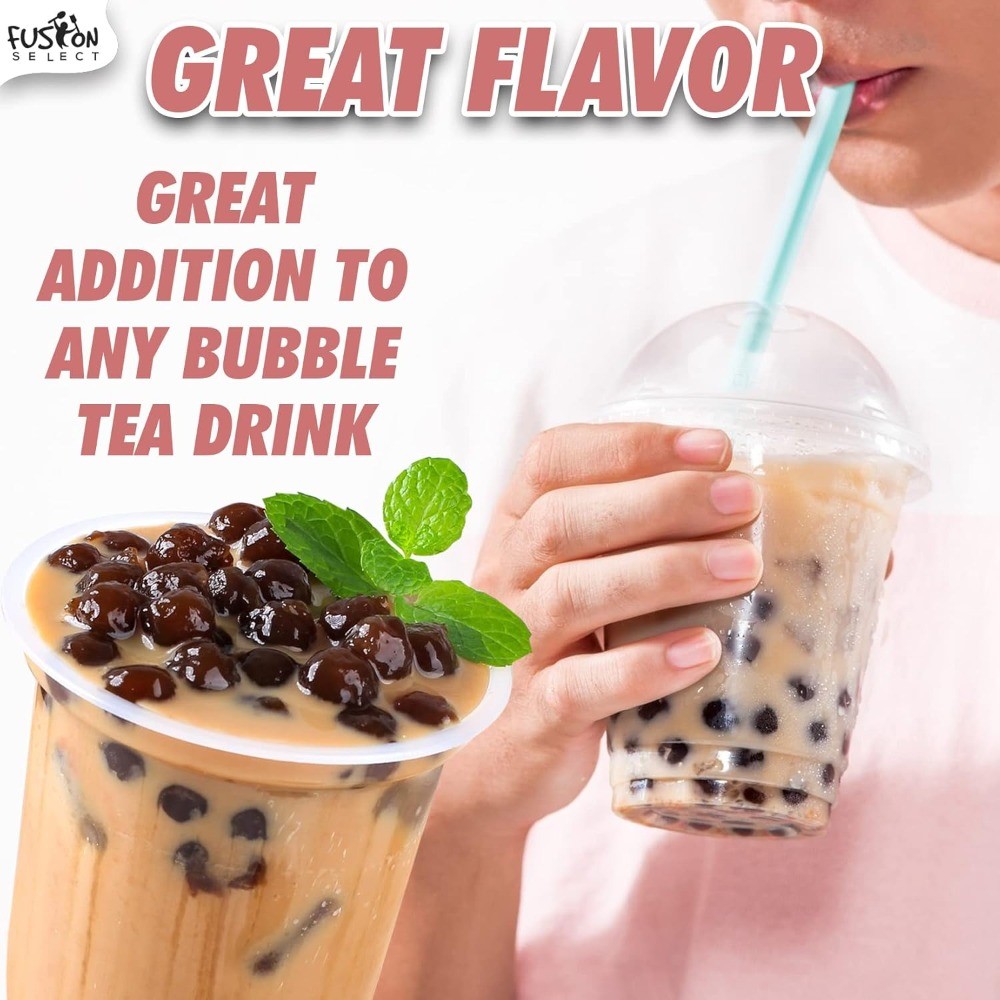 Brown sugar flavored instant tapioca pearls, ready to make in 5 minutes(2 packs)