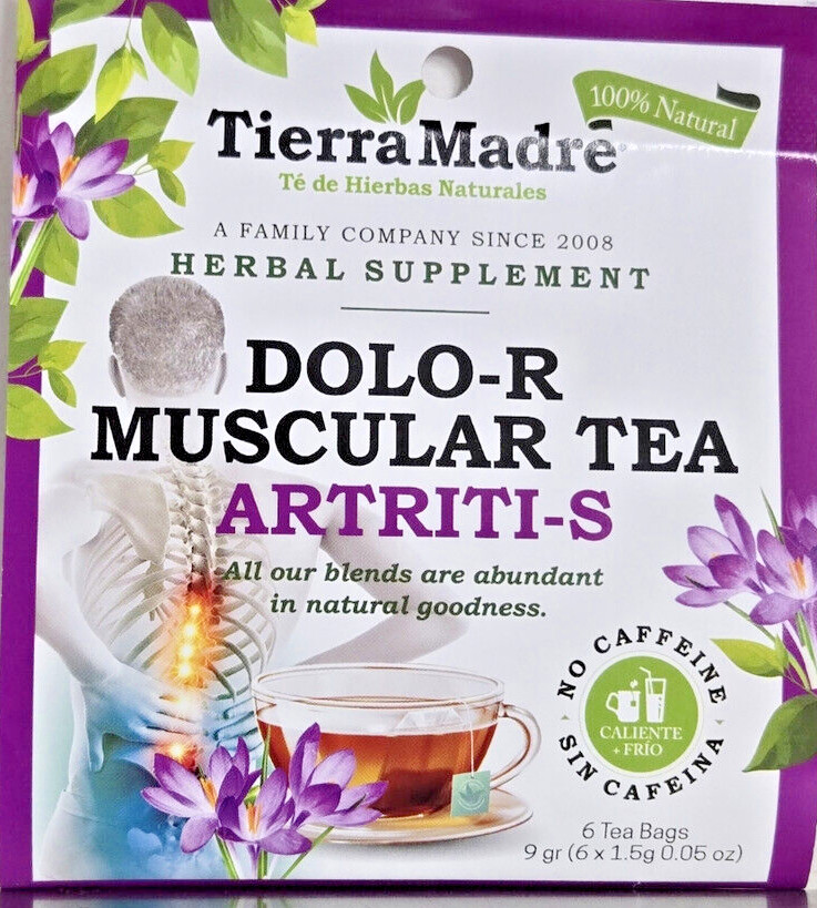 TEA HERBAL TEA Tierra Madre Herbs/ 18 bags
