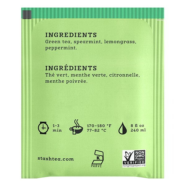 2 PACK MOROCCAN MINT TEA 30 Bags Non-GMO Kosher CAFFEINE FREE STASH
