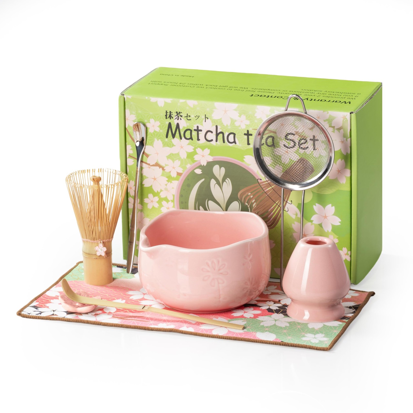 BETTY&SARAH Matcha Whisk Set, Ceramic Matcha Set Includes Matcha Bowl, Matcha…