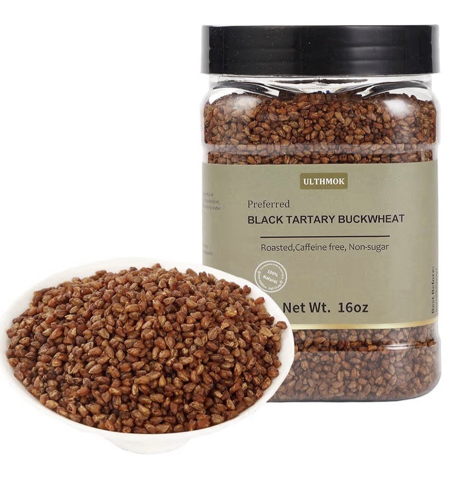 Ulthmok Himalayan Tartary Buckwheat Tea Natural Black Roasted Buckwheat 16oz