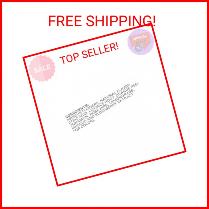 TAZO Passion Herbal Tea Bags, Iced or Hot, Caffeine-Free, 120 Total Tea Bags (20