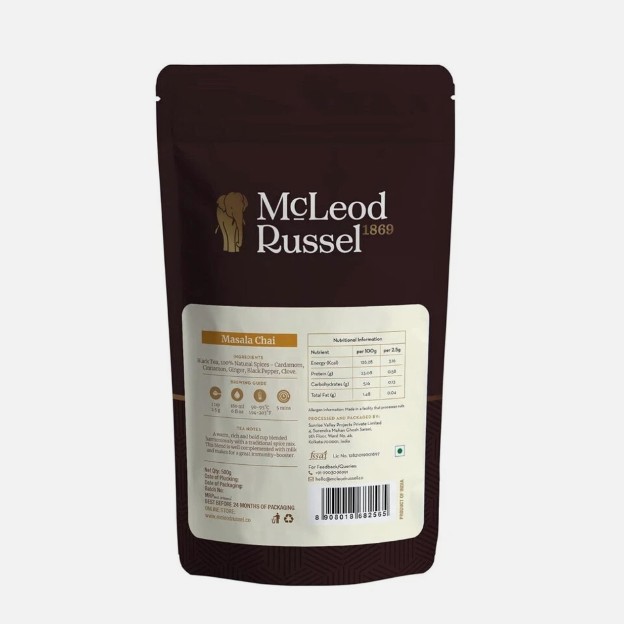 McLeod Russel – Masala Chai | 500g – FREE SHIPPING